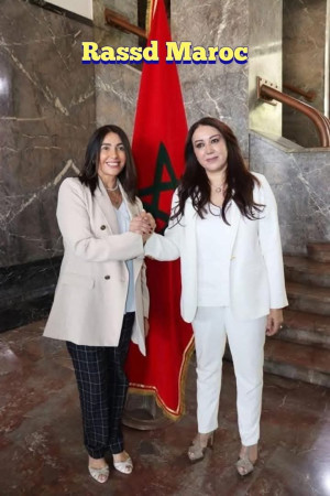 نبيلة الرميلي رفقة وزيرة المواصلات الاسرئيلية