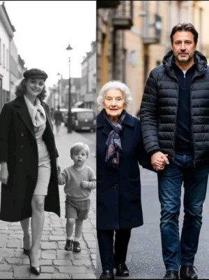 صورتين و 43 سنة من الفارق.