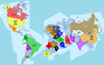 AI world map so real not like lie map of mercator projection