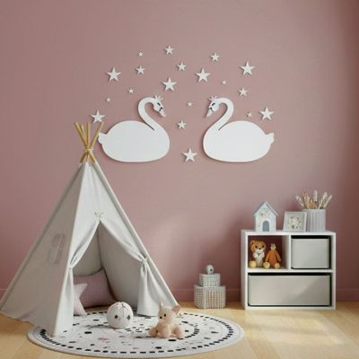 🦢 أناقة البطات الملكية والنجوم المتلألئة