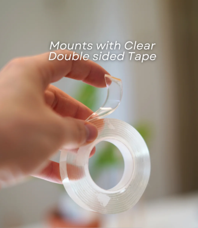 Mirror Monstera - Bathroom Organizer that Mounts to the Mirror