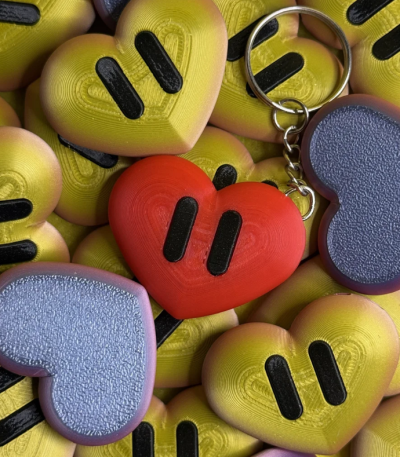 ALFI'S HEART - KEYCHAIN