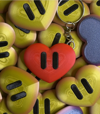 ALFI'S HEART - KEYCHAIN