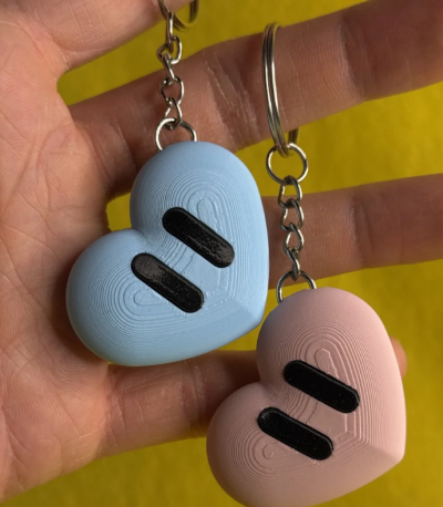 ALFI'S HEART - KEYCHAIN