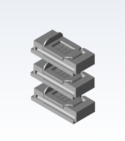 Wall Mounted Controller Holder - Print in Place Folding Bracket