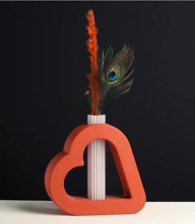 3D Printable Heart Vase