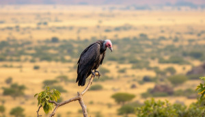 Le vautour, un charognard essentiel et la préservation de son habitat