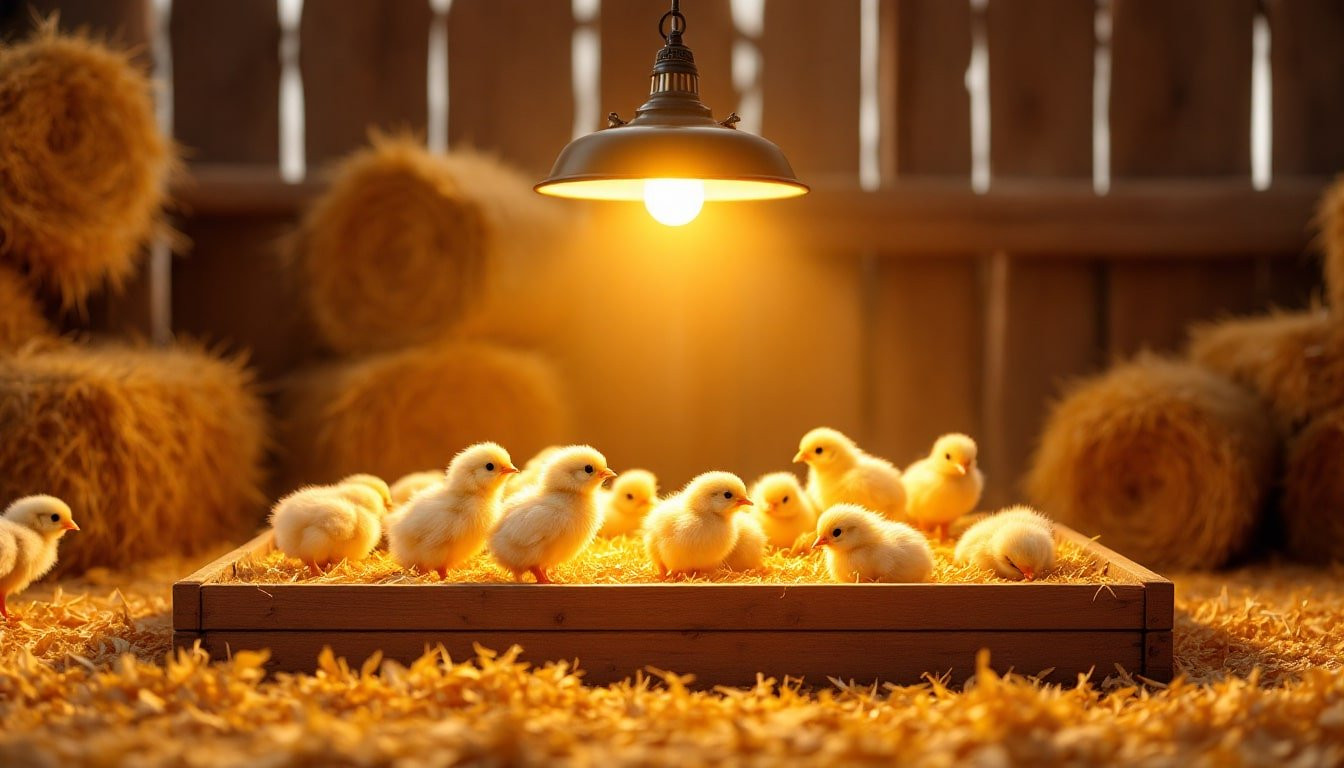 Lampe chauffante pour poussins : quand et pourquoi l'utiliser ?