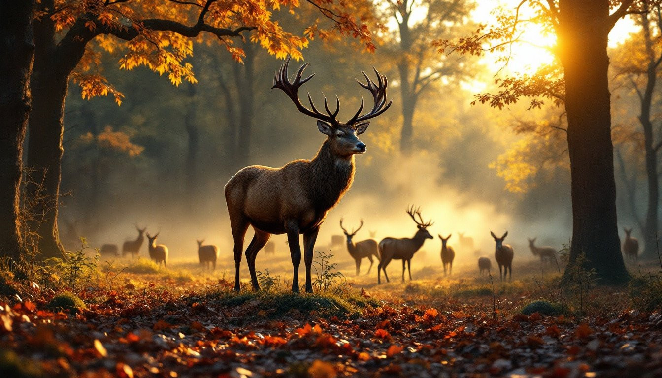 Repérer le brame du cerf : zones forestières à privilégier