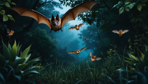 Stratégies de chasse des chauves-souris et leur rôle essentiel dans l'écosystème