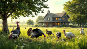 Où dégoter des dindons rustiques pour un élevage en extérieur ?