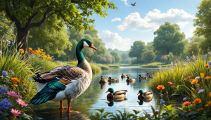 Gérer la mue des palmipèdes pour un plumage éclatant