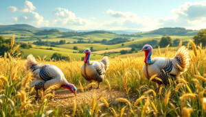 L'alimentation céréalière : un atout pour la croissance des dindons