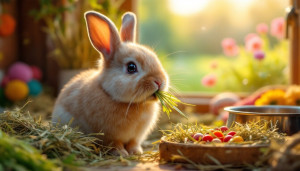 L'importance du foin de qualité pour le bien-être des lapins d'élevage