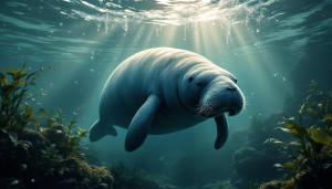 Photographier un lamantin en eau trouble : astuces pour le respecter