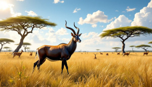 Pourquoi l'antilope sable fascine-t-elle et où la trouver dans la savane ?