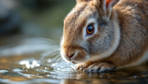 L'importance de l'eau de boisson pour la santé des lapins