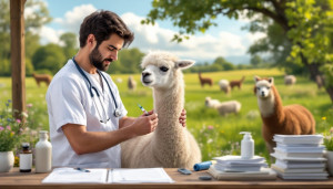 Gérer les soins vétérinaires des camélidés : vaccins et vermifuges essentiels