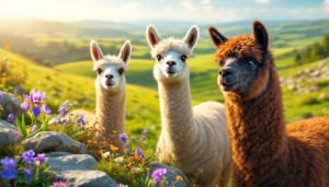 Alpagas en pâturage : éviter les carences minérales