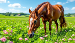 L'importance cruciale des fibres pour la santé des chevaux