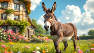 L'âne, un compagnon sous-estimé : robustesse et intelligence dévoilées
