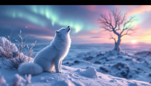 Entendre le hurlement du renard polaire : quand et où ? Découvrez ses proies favorites