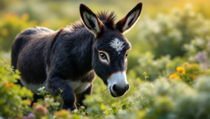 L'âne, un allié surprenant pour maîtriser les broussailles