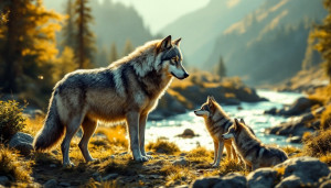 Déchiffrer la hiérarchie des loups : enjeux et significations