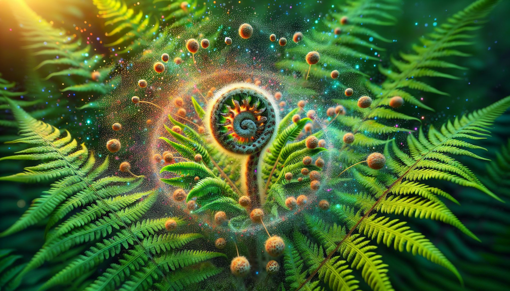 La magie des fougères : Reproduction par spores, pas de fleurs ni de graines !