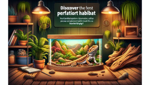 Guide Pratique : Choisir le Terrarium Idéal pour Votre Pogona Vitticeps