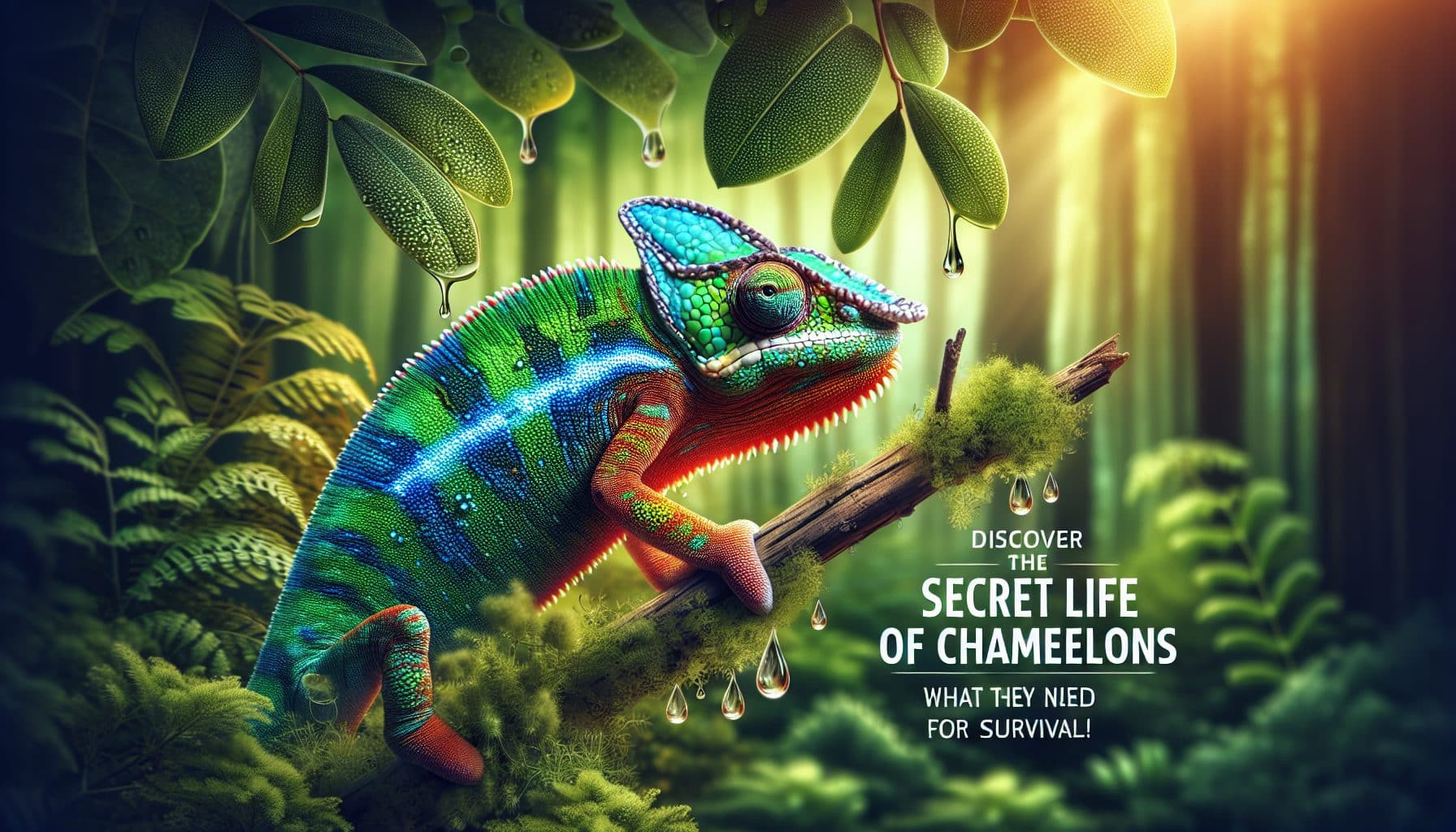 Caméléons : L'Art de l'Hygrométrie et des Branches Essentielles