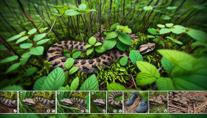 Secrets de camouflage des vipères et astuces pour éviter les morsures