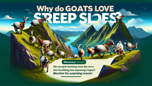 Les Chèvres et les Terrains Escarpés : Un Choix Naturel