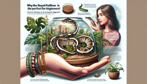 Python royal : le serpent idéal pour débuter en terrariophilie