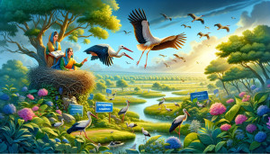 Migrations des Cigognes : Meilleurs Observatoires et Préservation de leurs Nids