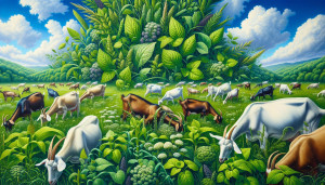 L'Essentiel du Fourrage : Clé de la Productivité Laitière Caprine