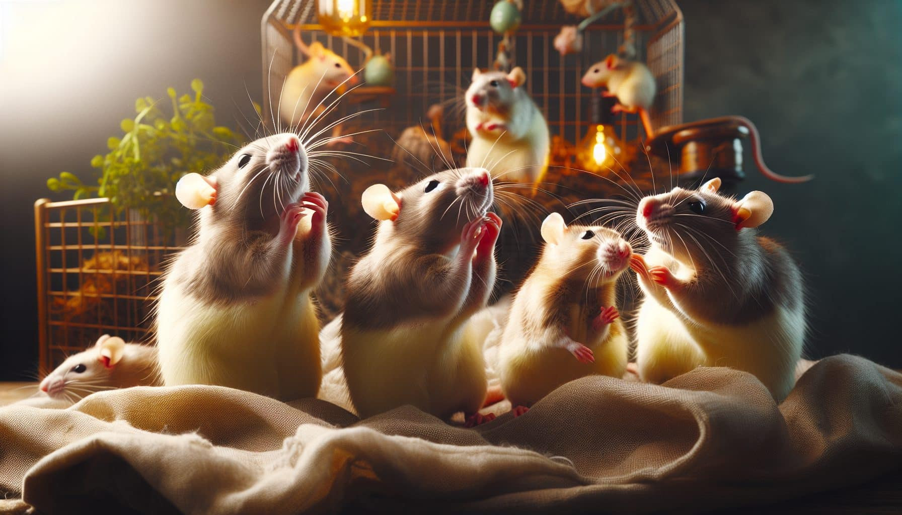 Les rats : des compagnons sociaux indispensables à leur épanouissement