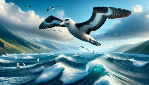 L'Albatros : Maître des Cieux marins et Ses Terrains de Jeu