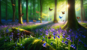 Jacinthe des Bois : Un Tapis Bleu en Sous-Bois et Ses Pollinisateurs