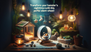 Aménagez la roue parfaite pour le hamster nocturne !