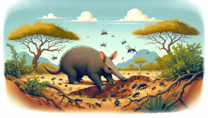 Oryctérope fouisseur : proies et habitats en Afrique révélés