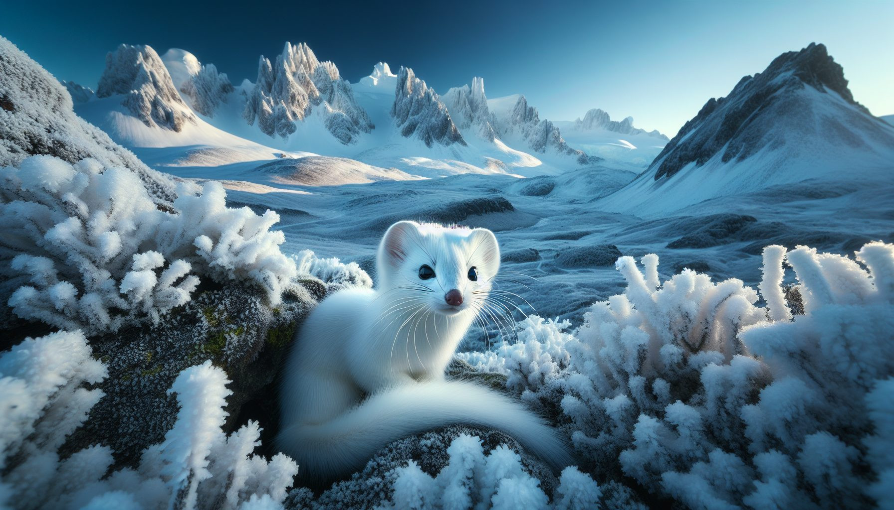 Mystères de la belette des neiges : son pelage hivernal et ses habitats montagnards