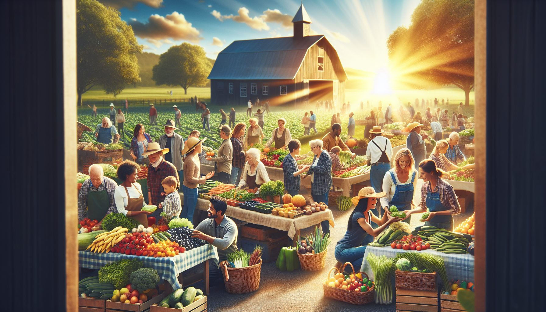 Marché à la Ferme : Guide Pratique pour une Vente Directe Réussie