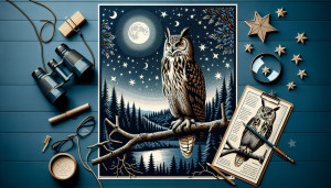 À la recherche du Grand Duc : Guide d'observation et mélodies nocturnes