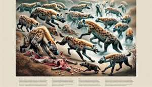 Les Hyènes en Troupeau : Stratégies et Rôles dans la Chasse