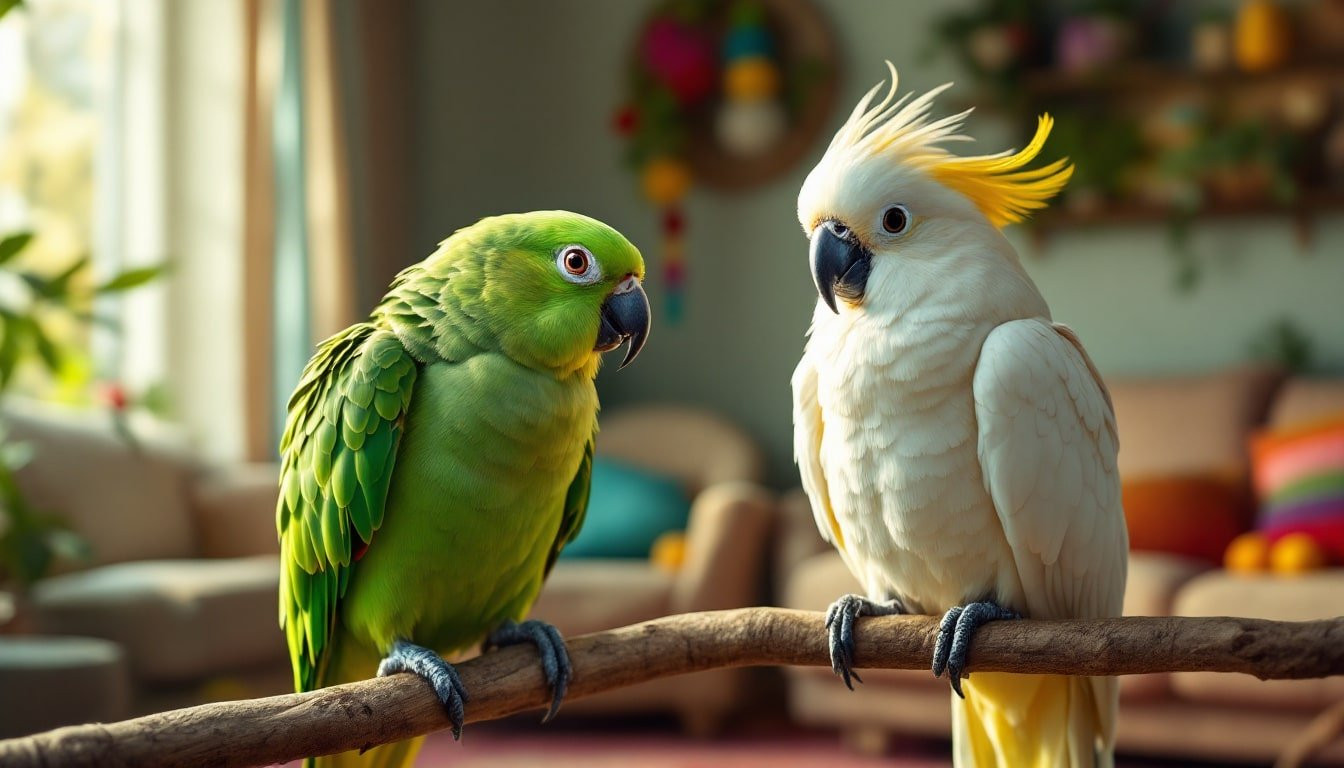 Alerte Picage : Comprendre l'ennui chez les perroquets amazones et cacatoès