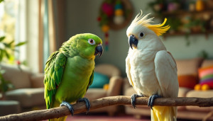 Alerte Picage : Comprendre l'ennui chez les perroquets amazones et cacatoès