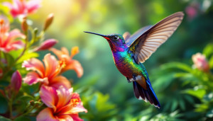 Le vol en stationnaire du colibri : secrets d'un métabolisme d'exception