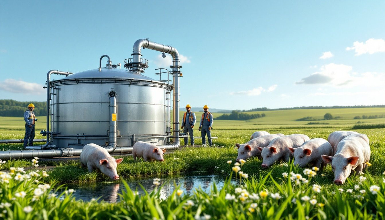 Méthanisation des effluents d’élevage : Écologie et Économie | Blog animal