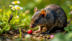 La Musaraigne : Un Petit Glouton qui Mange son Poids Chaque Jour!